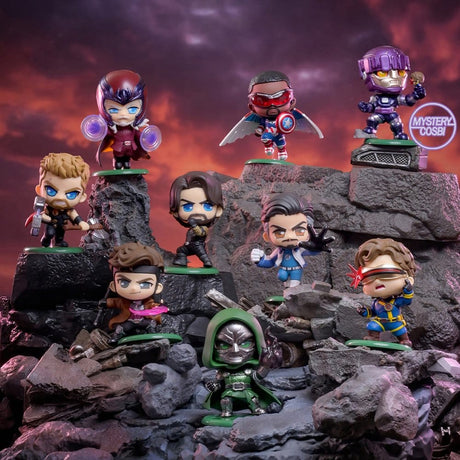 Hot Toys Marvel Avengers Doomsday Blind Box Display (8) Cosbi Minifiguren