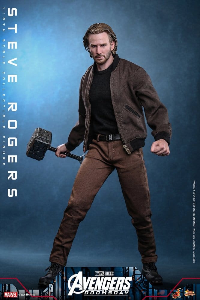 Hot Toys Marvel Avengers Doomsday Steve Rogers 1/6 Actionfigur