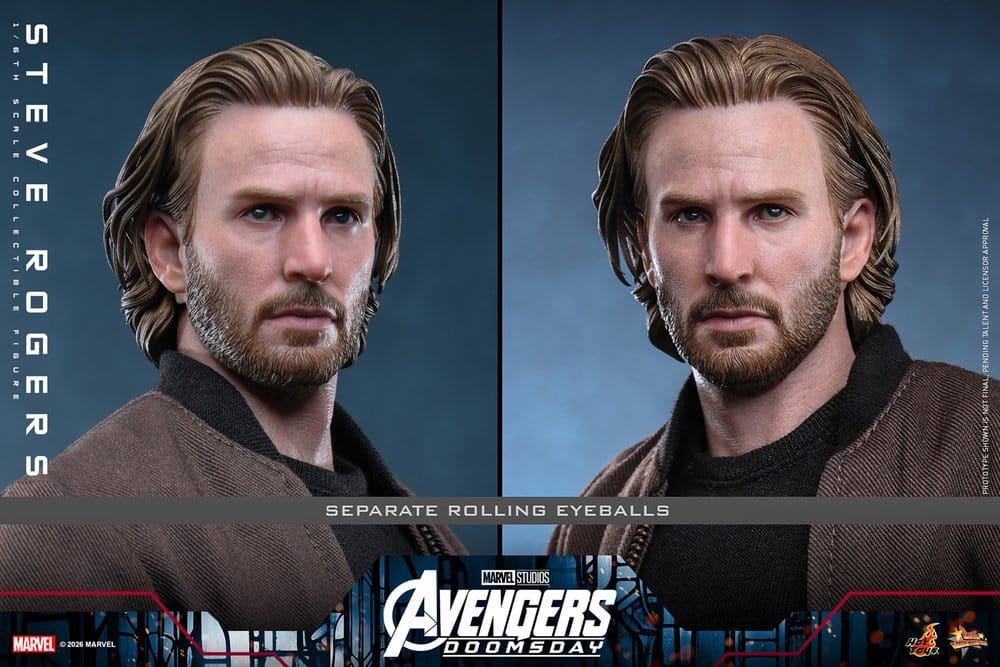 Hot Toys Marvel Avengers Doomsday Steve Rogers 1/6 Actionfigur