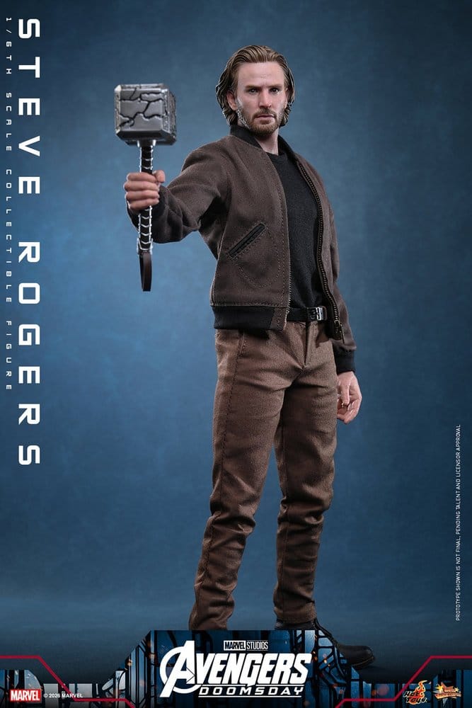 Hot Toys Marvel Avengers Doomsday Steve Rogers 1/6 Actionfigur