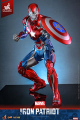 Hot Toys Marvel Comic Iron Patriot Diecast Exclusive 1/6 Actionfigur