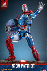 Hot Toys Marvel Comic Iron Patriot Diecast Hot Toys Exclusive 1/6 Actionfigur