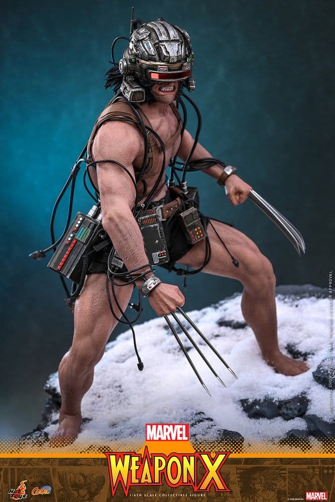 Hot Toys Marvel Comic Masterpiece Weapon X 1/6 Actionfigur