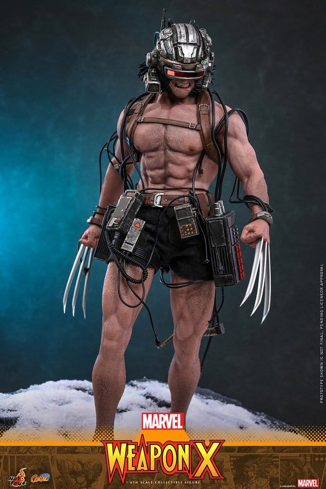 Hot Toys Marvel Comic Masterpiece Weapon X 1/6 Actionfigur