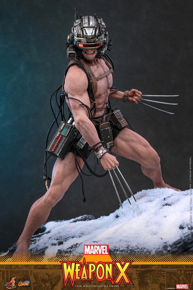 Hot Toys Marvel Comic Masterpiece Weapon X 1/6 Actionfigur
