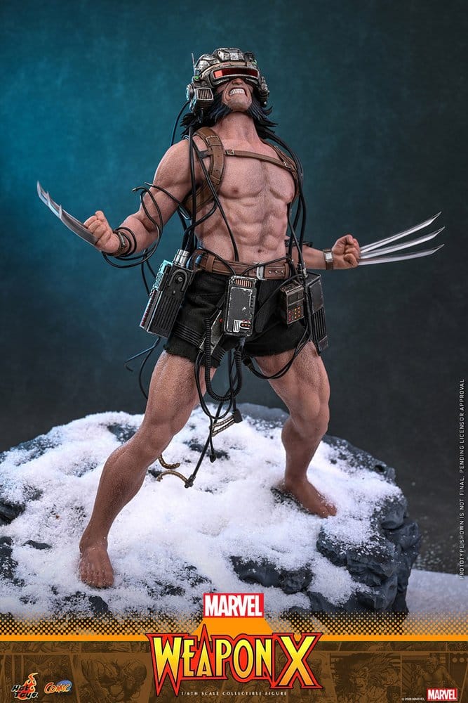 Hot Toys Marvel Comic Masterpiece Weapon X 1/6 Actionfigur