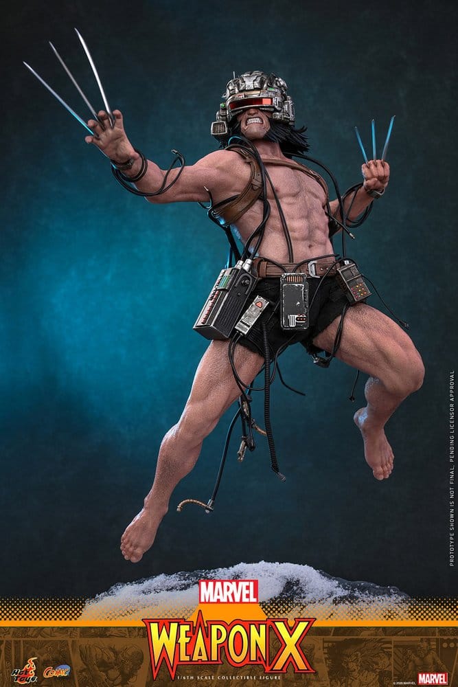 Hot Toys Marvel Comic Masterpiece Weapon X 1/6 Actionfigur