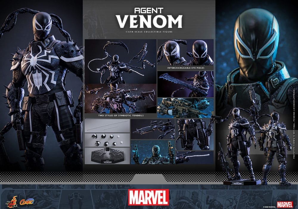 Hot Toys Marvel Comics Agent Venom 1/6 Actionfigur