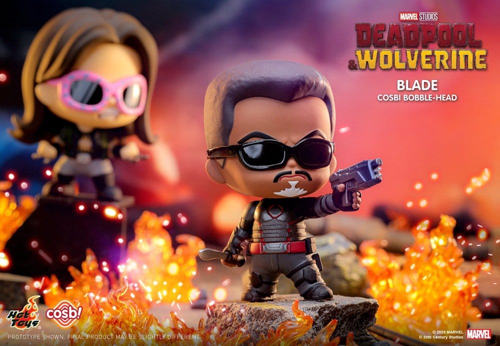 Hot Toys Marvel Cosbi Minifiguren Series 2 Deadpool & Wolverine Figur