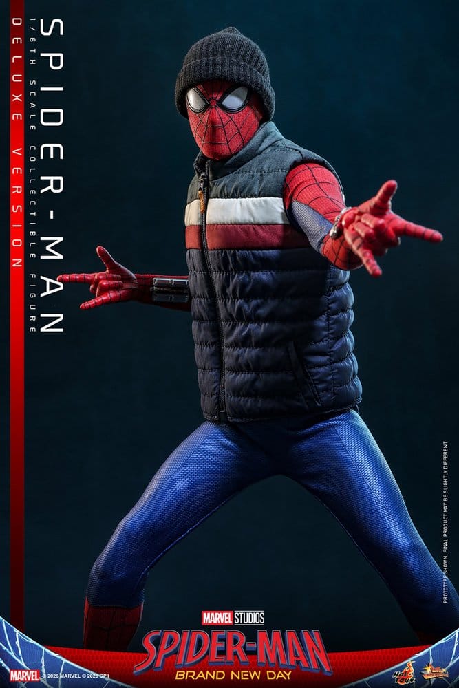 Hot Toys Marvel Spider-Man Brand New Day Spider-Man Deluxe Version 1/6 Actionfigur