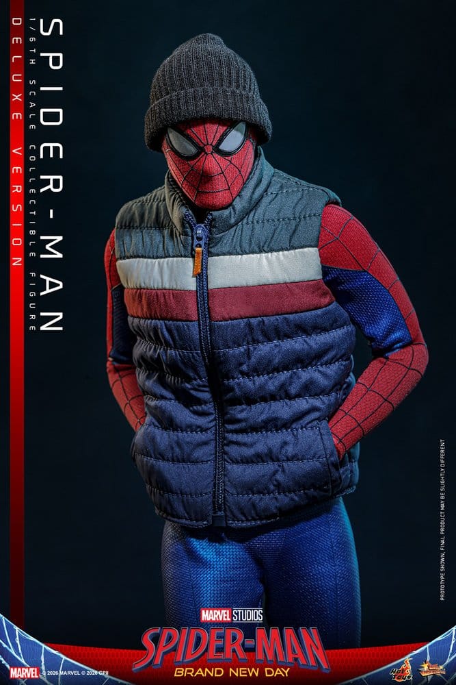 Hot Toys Marvel Spider-Man Brand New Day Spider-Man Deluxe Version 1/6 Actionfigur