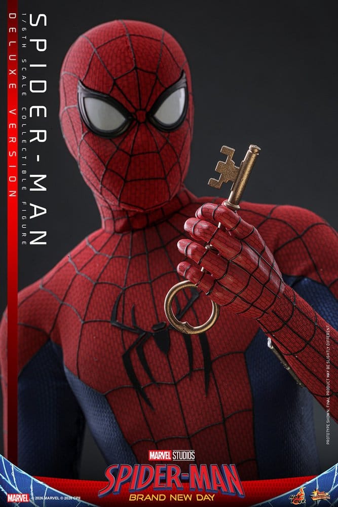 Hot Toys Marvel Spider-Man Brand New Day Spider-Man Deluxe Version 1/6 Actionfigur