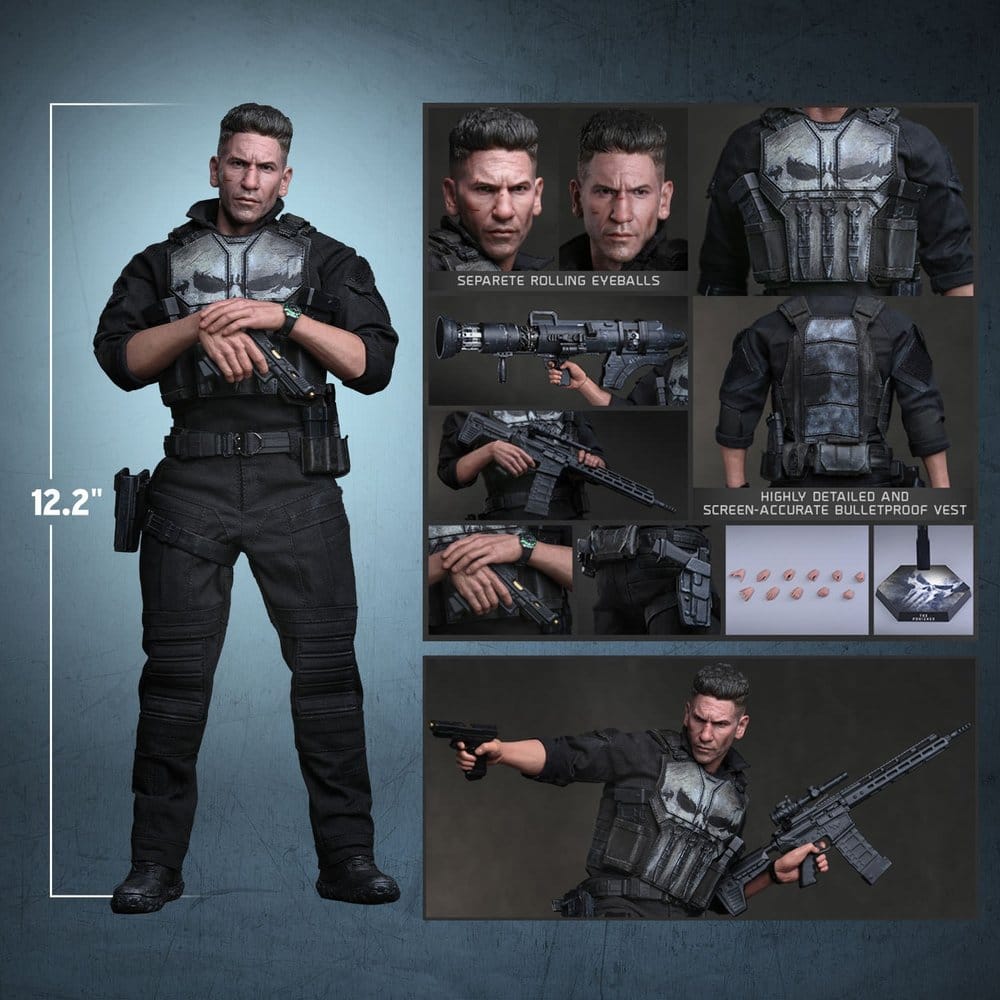 Hot Toys Marvel The Punisher 1/6 Actionfigur