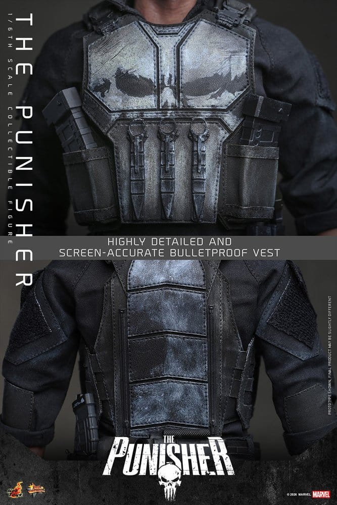 Hot Toys Marvel The Punisher 1/6 Actionfigur