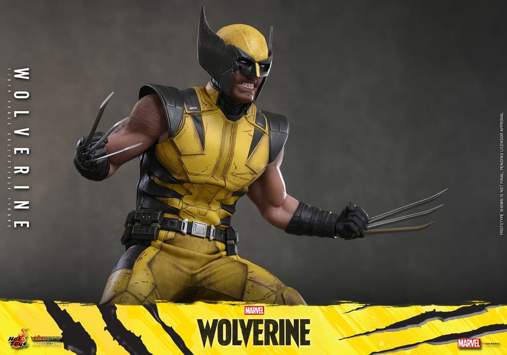 Hot Toys Marvel Video Game Masterpiece Wolverine 1/6 Actionfigur
