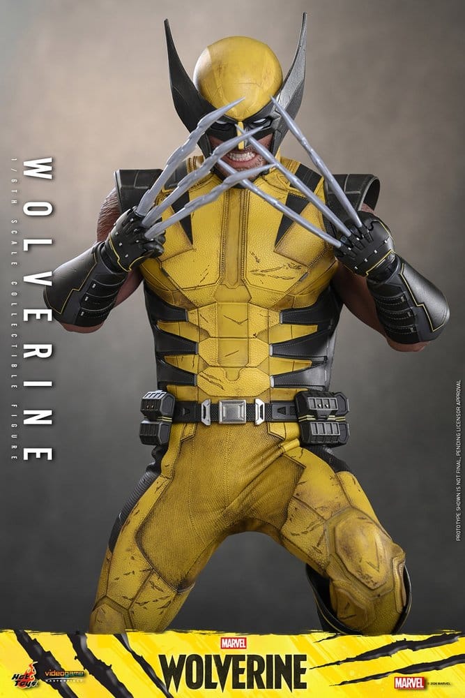 Hot Toys Marvel Video Game Masterpiece Wolverine 1/6 Actionfigur