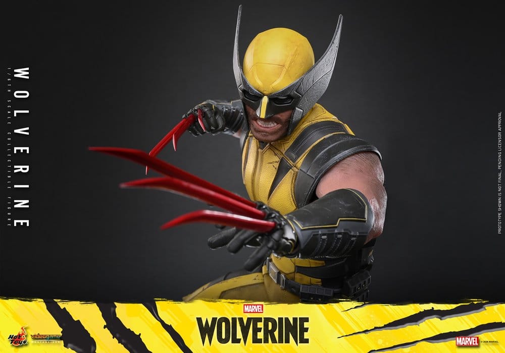 Hot Toys Marvel Video Game Masterpiece Wolverine 1/6 Actionfigur