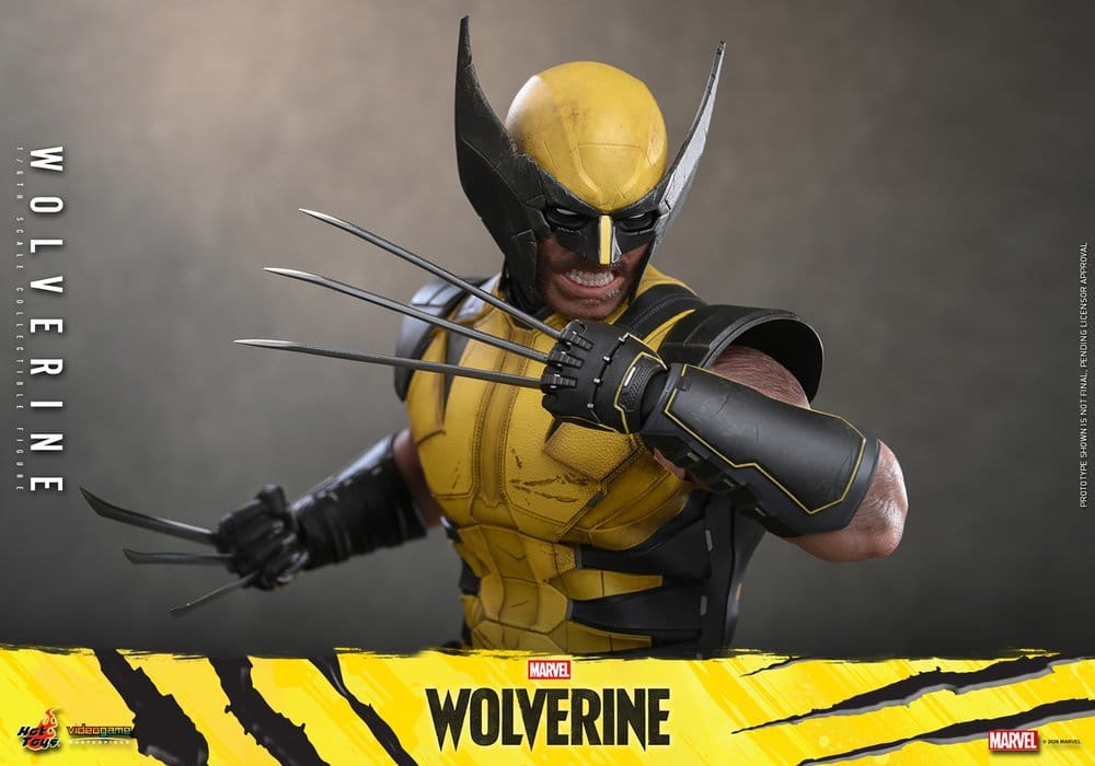 Hot Toys Marvel Video Game Masterpiece Wolverine 1/6 Actionfigur