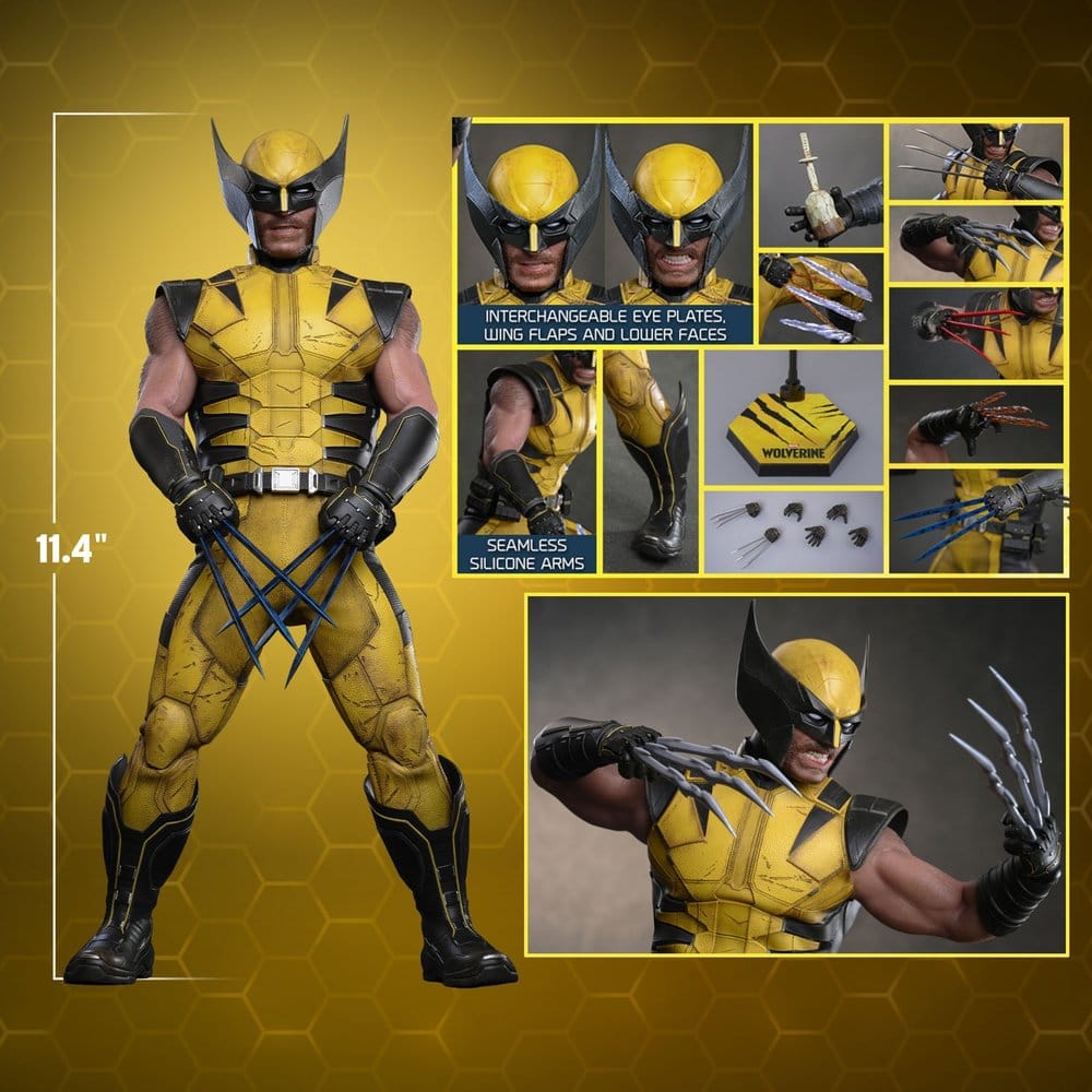 Hot Toys Marvel Video Game Masterpiece Wolverine 1/6 Actionfigur