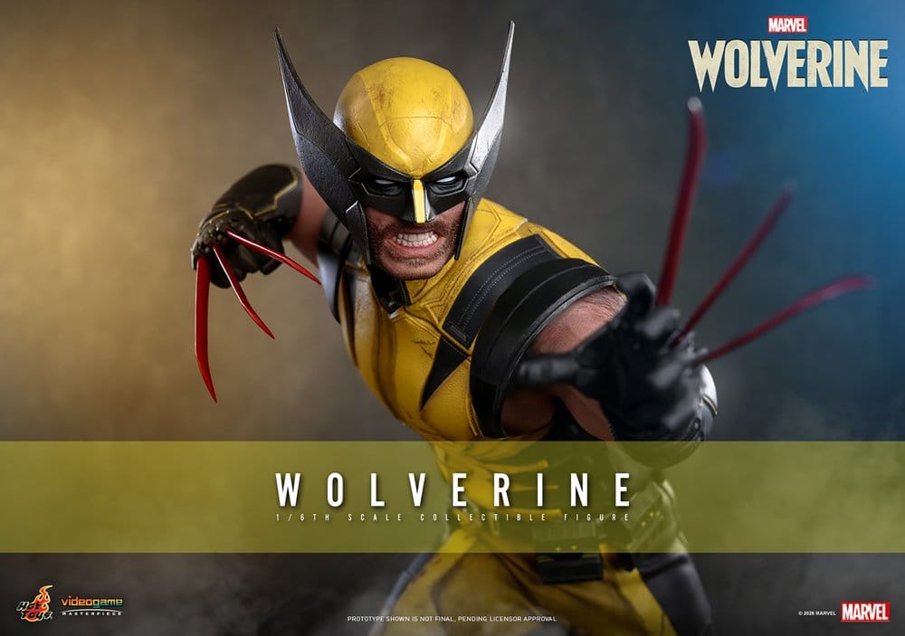 Hot Toys Marvel Video Game Masterpiece Wolverine 1/6 Actionfigur