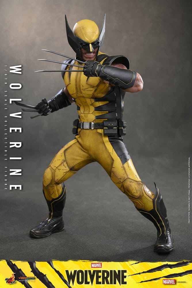 Hot Toys Marvel Video Game Masterpiece Wolverine 1/6 Actionfigur