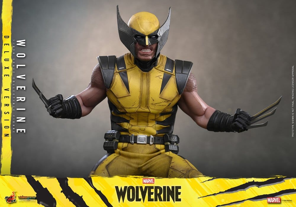 Hot Toys Marvel Video Game Masterpiece Wolverine (Deluxe Version) 1/6 Actionfigur