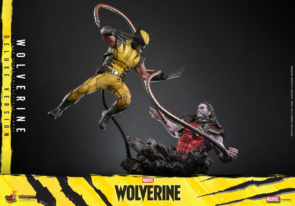Hot Toys Marvel Video Game Masterpiece Wolverine (Deluxe Version) 1/6 Actionfigur