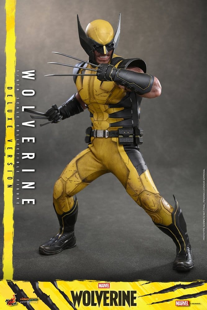 Hot Toys Marvel Video Game Masterpiece Wolverine (Deluxe Version) 1/6 Actionfigur