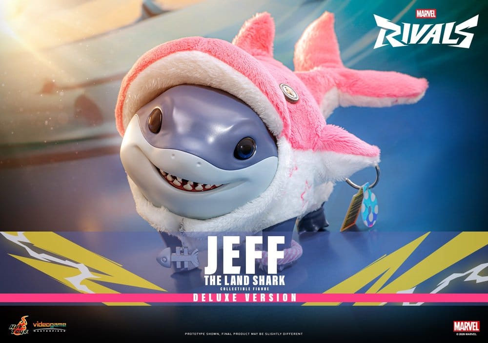 Hot Toys Marvel VideogameMasterpieceSeries Jeff the Land Shark Deluxe Version Actionfigur