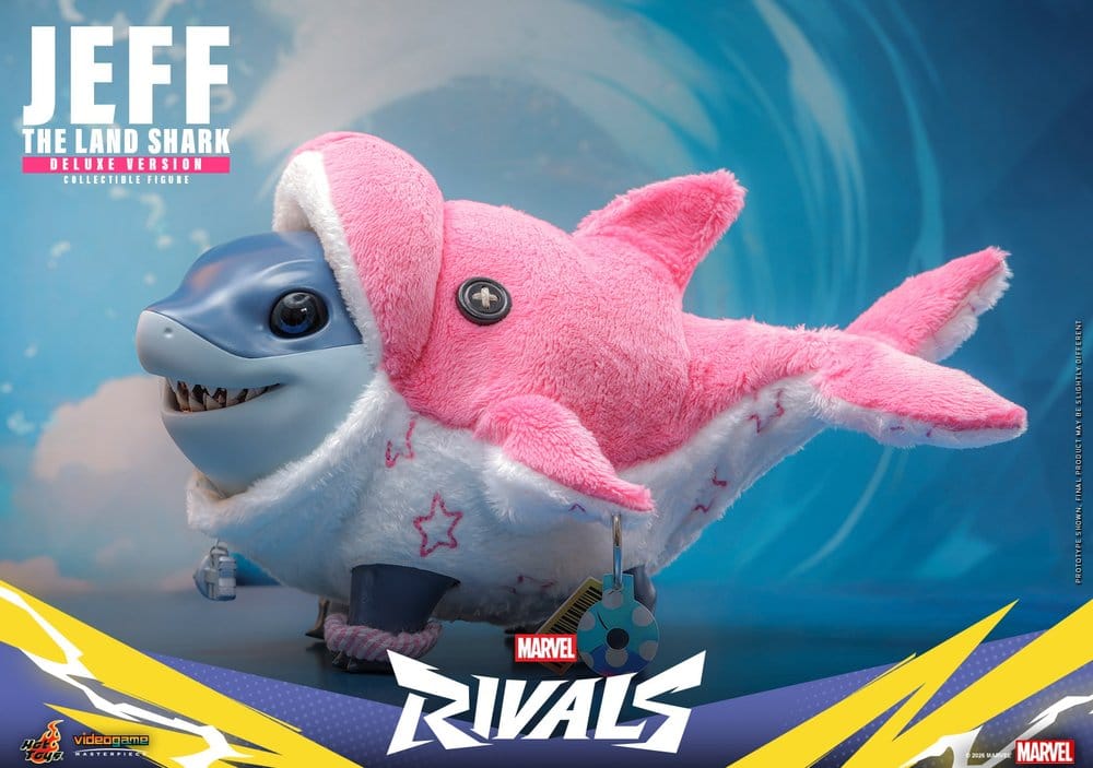 Hot Toys Marvel VideogameMasterpieceSeries Jeff the Land Shark Deluxe Version Actionfigur