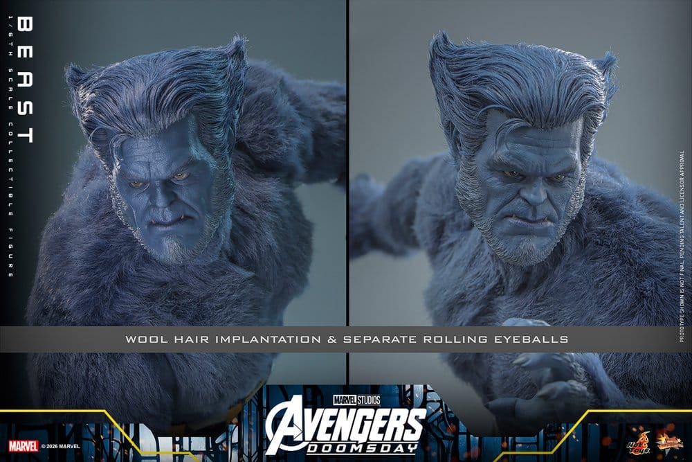Hot Toys Marvel X-Men Beast (Collector Edition) 1/6 Actionfigur