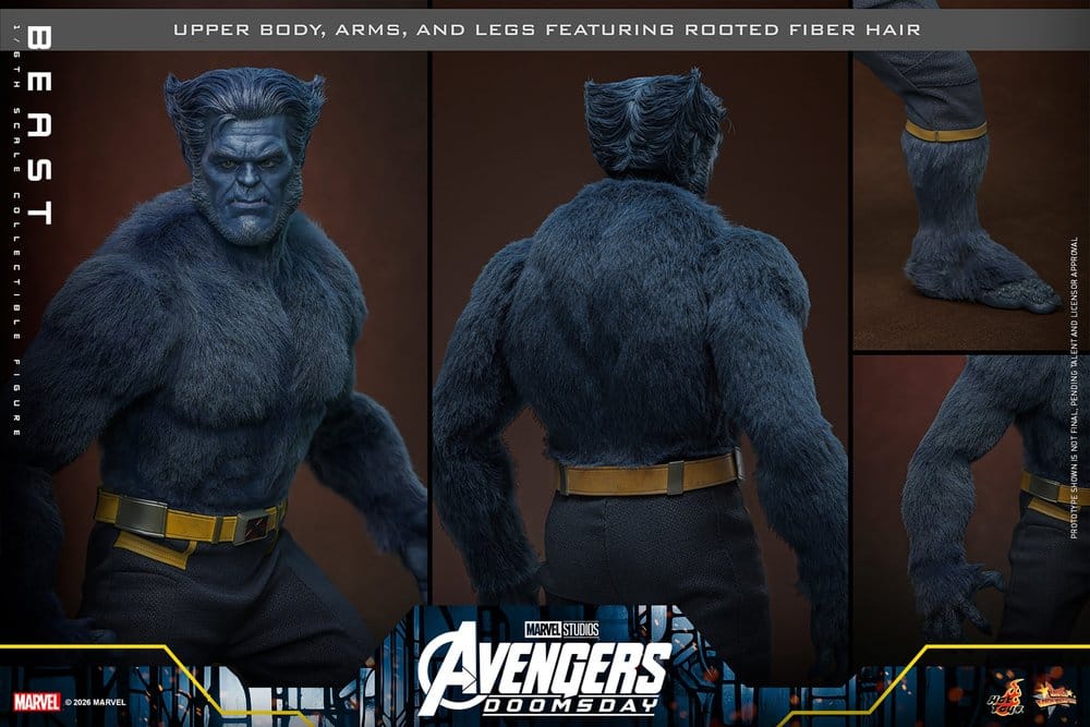 Hot Toys Marvel X-Men Beast (Collector Edition) 1/6 Actionfigur