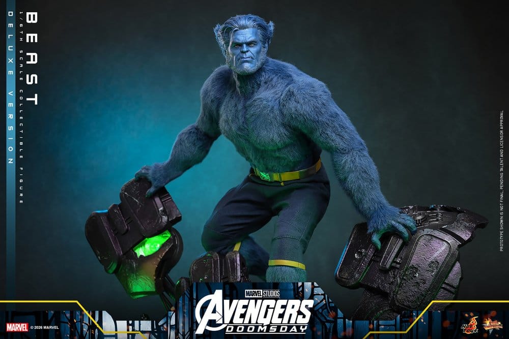 Hot Toys Marvel X-Men Beast (Deluxe Version) 1/6 Actionfigur