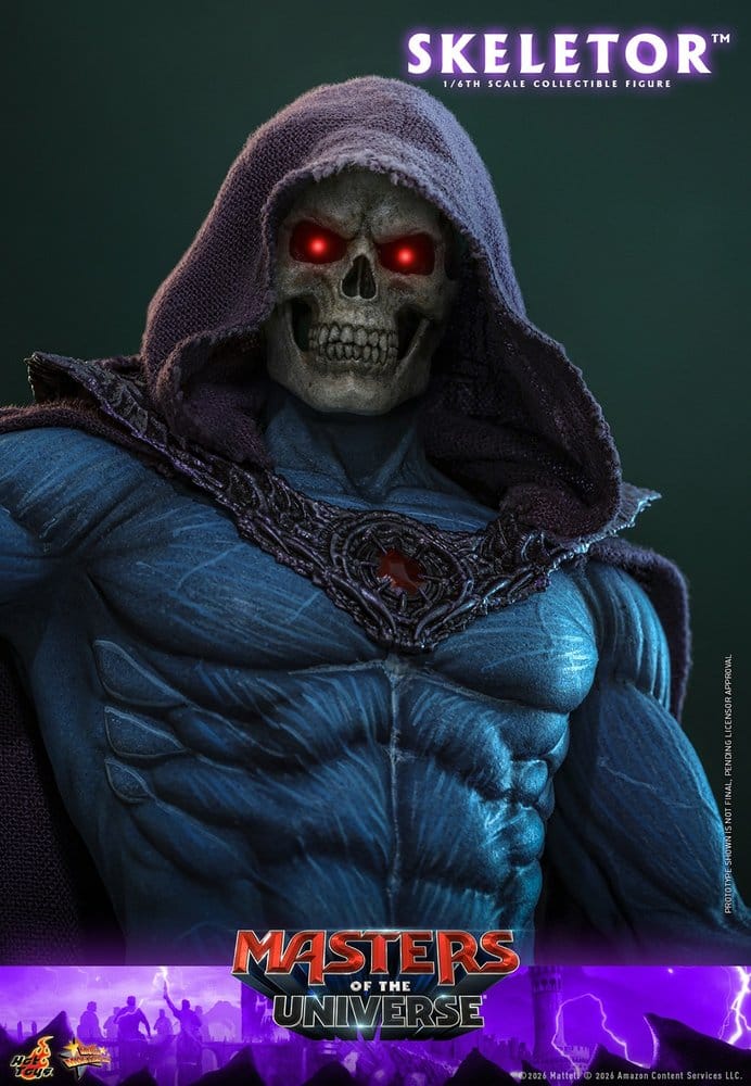 Hot Toys Masters of the Universe Movie Masterpiece Actionfigur 1/6 Skeletor 31 cm