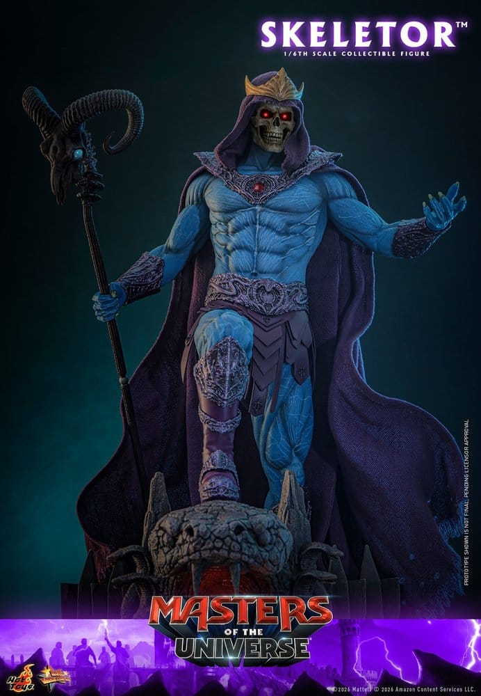 Hot Toys Masters of the Universe Movie Masterpiece Actionfigur 1/6 Skeletor 31 cm