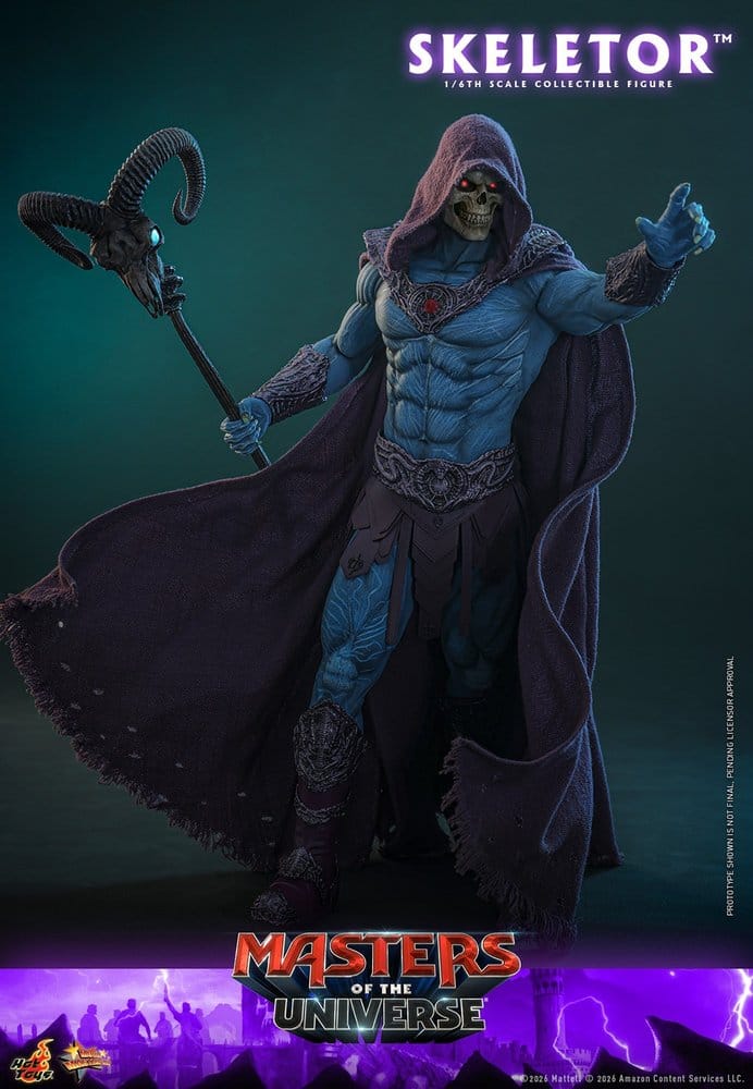 Hot Toys Masters of the Universe Movie Masterpiece Actionfigur 1/6 Skeletor 31 cm