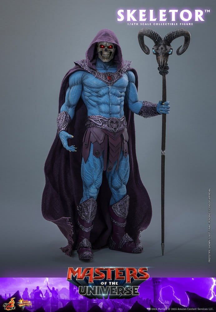 Hot Toys Masters of the Universe Movie Masterpiece Actionfigur 1/6 Skeletor 31 cm