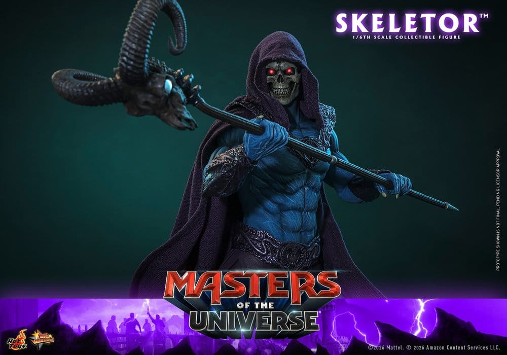 Hot Toys Masters of the Universe Movie Masterpiece Actionfigur 1/6 Skeletor 31 cm