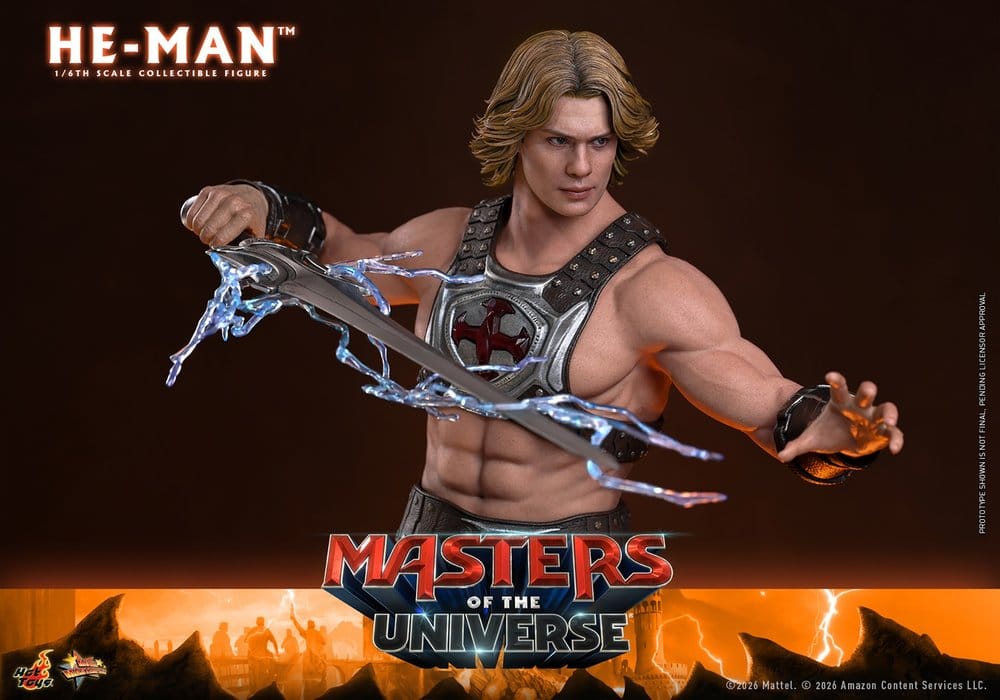 Hot Toys Masters of the Universe Movie Masterpiece Actionfigur 1/6 He-Man 31 cm
