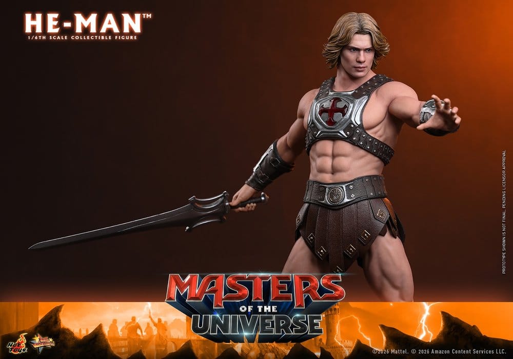 Hot Toys Masters of the Universe Movie Masterpiece Actionfigur 1/6 He-Man 31 cm