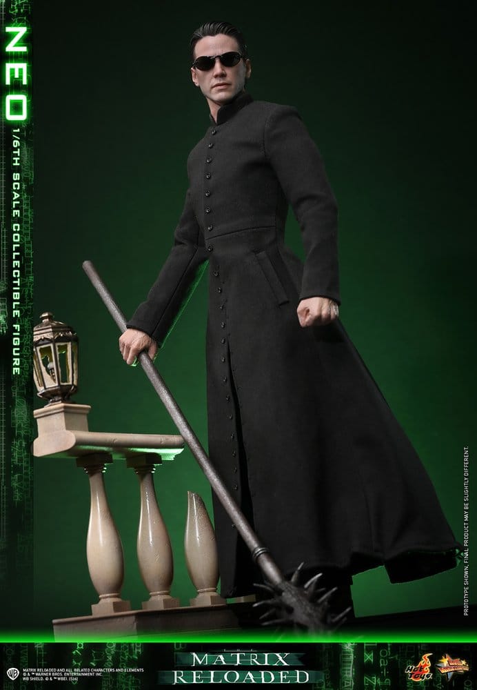 Hot Toys Matrix Movie Masterpiece Action Figur 1/6 Neo 31 cm