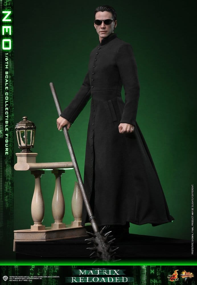 Hot Toys Matrix Movie Masterpiece Action Figur 1/6 Neo 31 cm