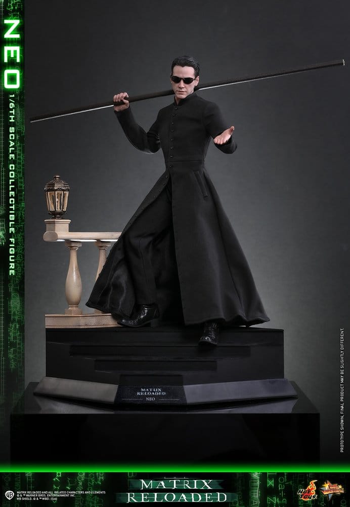 Hot Toys Matrix Movie Masterpiece Action Figur 1/6 Neo 31 cm