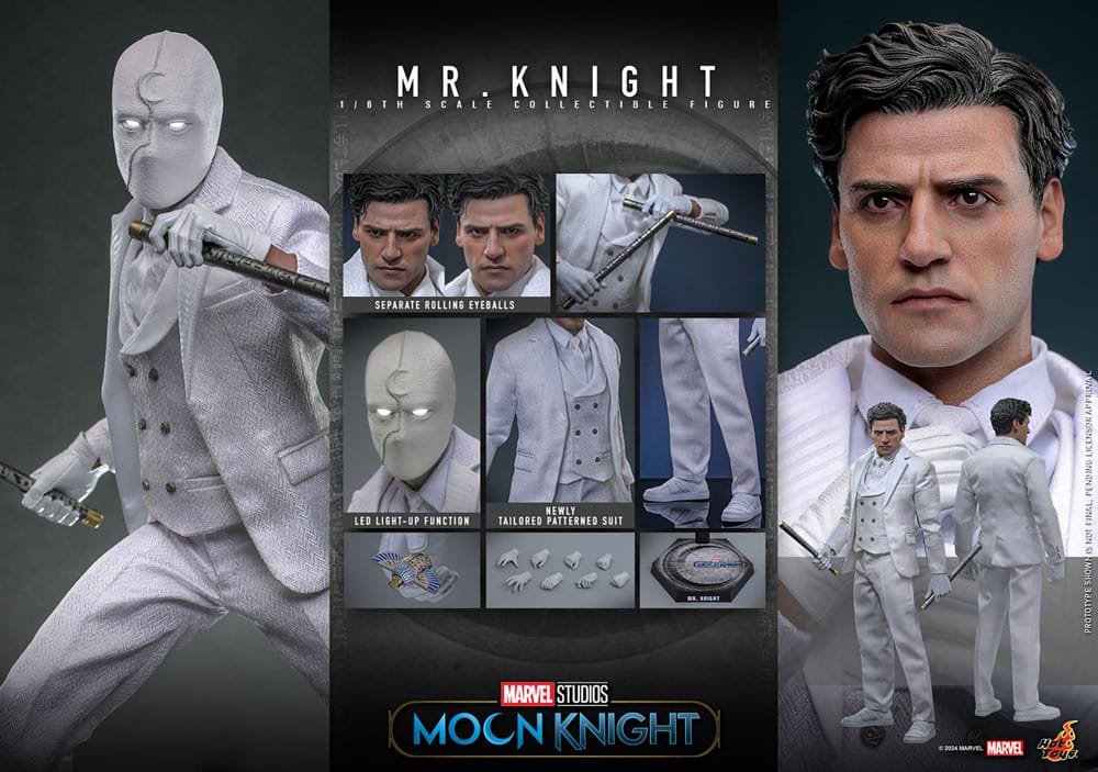 Hot Toys Moon Knight Mr. Knight 1/6 Actionfigur