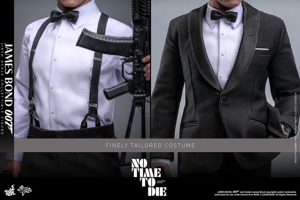 Hot Toys No Time To Die James Bond Movie Masterpiece 1/6 Actionfigur