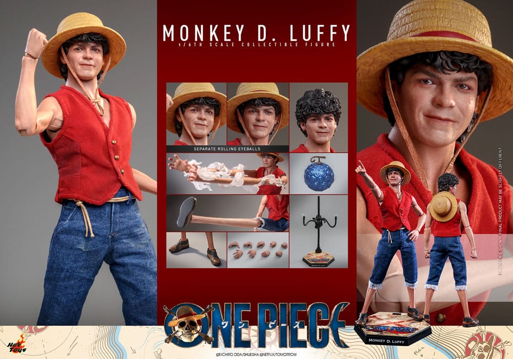 Hot Toys One Piece Monkey D. Ruffy 1/6 Actionfigur