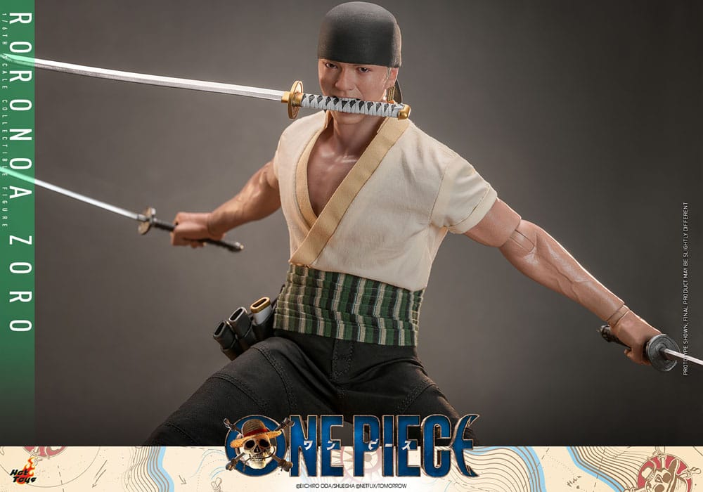 Hot Toys One Piece Netflix Lorenor Zorro 1/6 Actionfigur