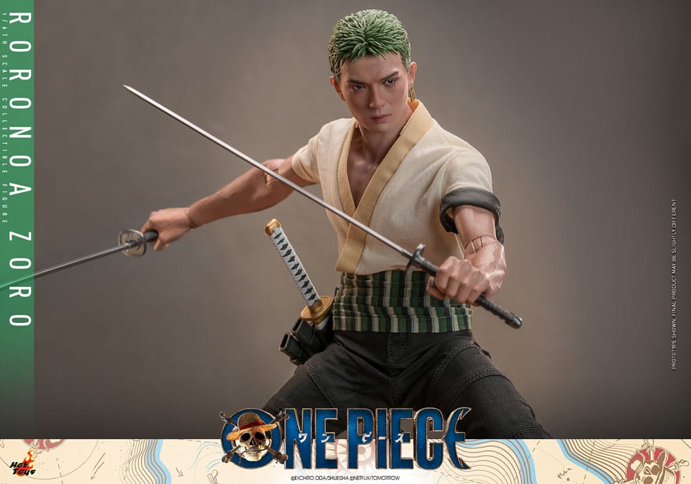 Hot Toys One Piece Netflix Lorenor Zorro 1/6 Actionfigur