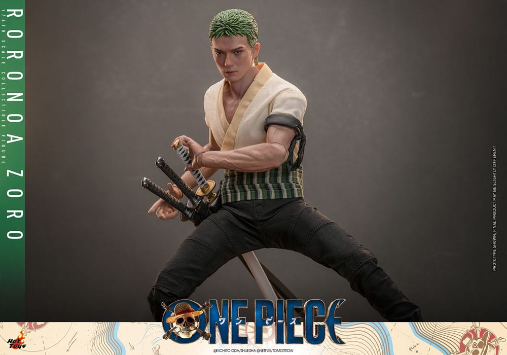 Hot Toys One Piece Netflix Lorenor Zorro 1/6 Actionfigur