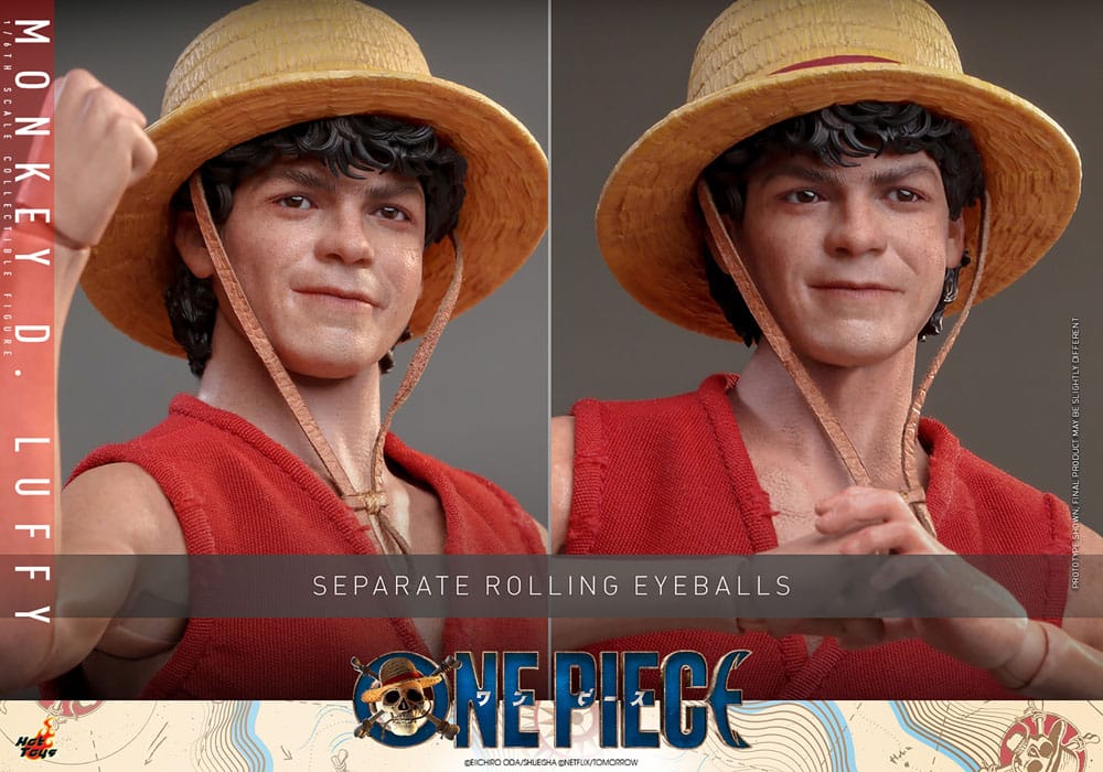 Hot Toys One Piece (Netflix) Monkey D. Ruffy 1/6 Actionfigur